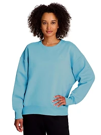 Reebok sweat à capuche ras du cou surdimensionné Weekender pour femme Tailles XS-2XL