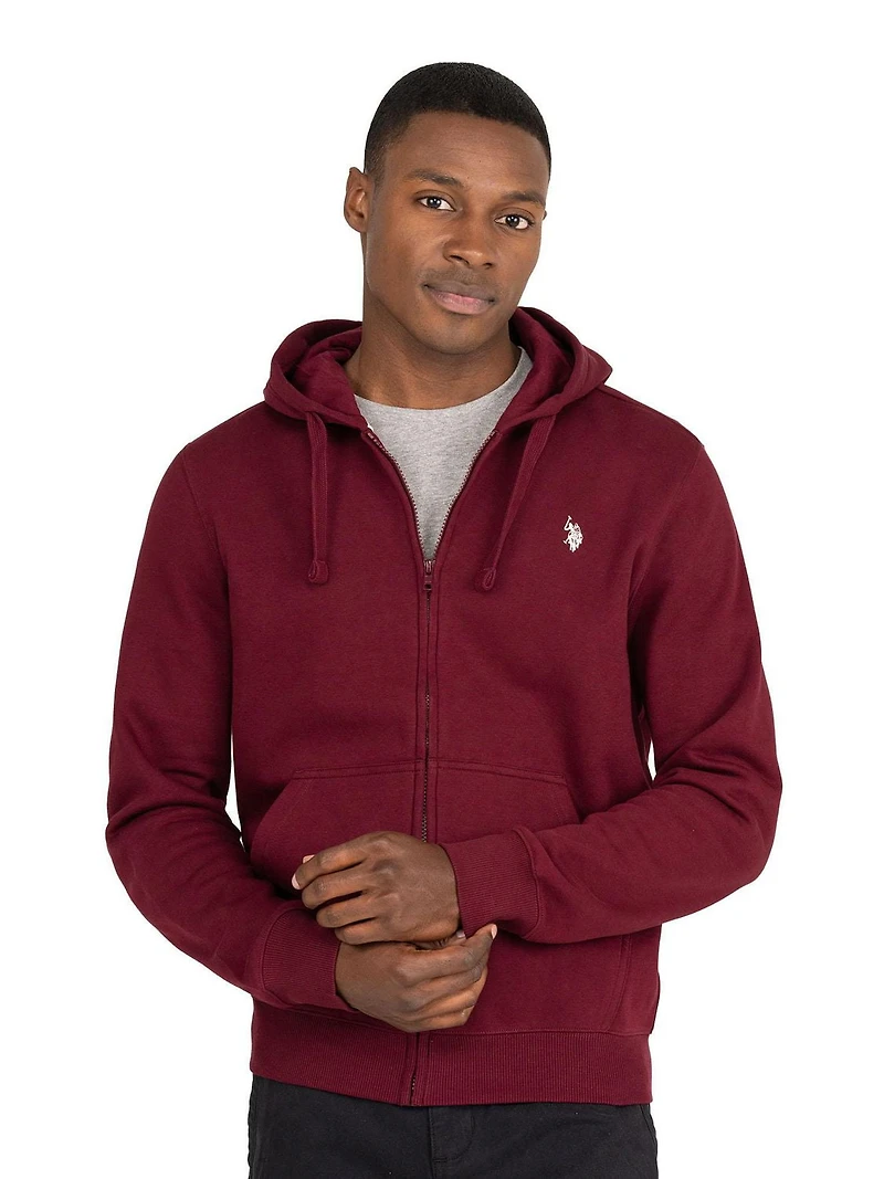 U.S. Polo Assn. Sweat à capuche en polaire pour hommes Sweatshirt