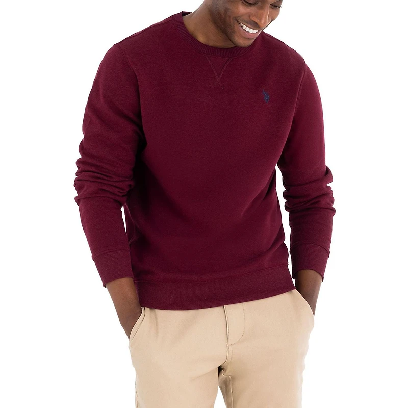 U.S. Polo Assn. Men's Fleece Crewneck Pullover