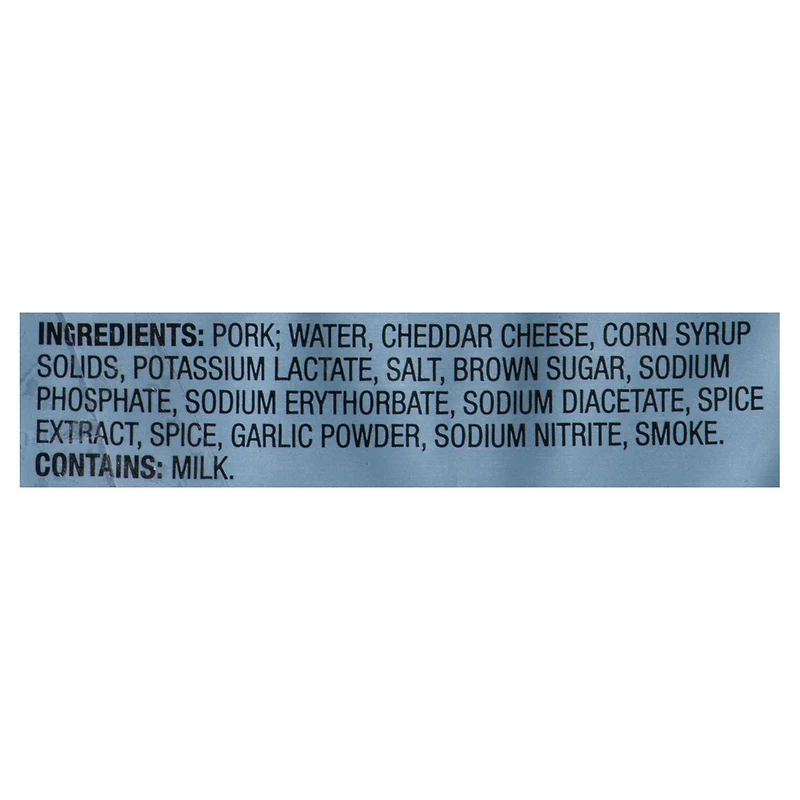 Saucisson fumé cheddar classique Schneiders 375 g