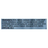 Saucisson fumé cheddar classique Schneiders 375 g