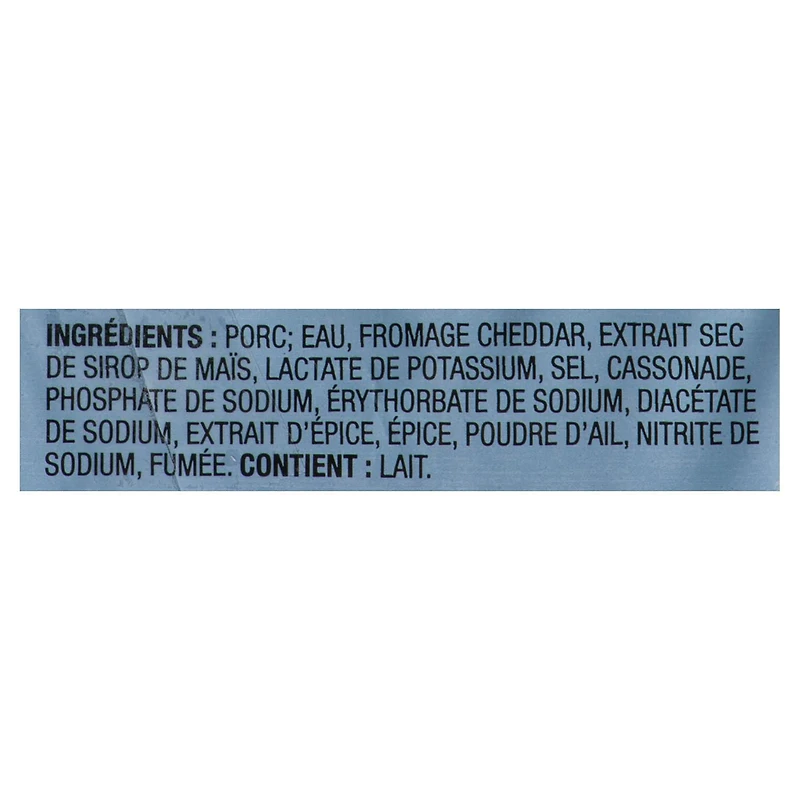 Saucisson fumé cheddar classique Schneiders 375 g
