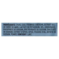 Saucisson fumé cheddar classique Schneiders 375 g