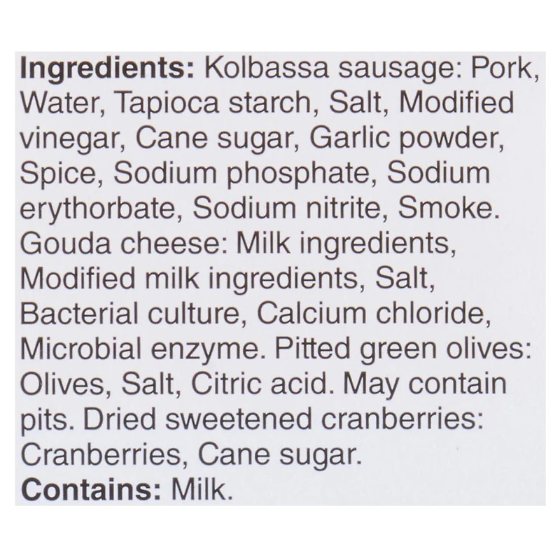 Trousse-collation de saucisson kolbassa fumé aux bois durs Schneiders