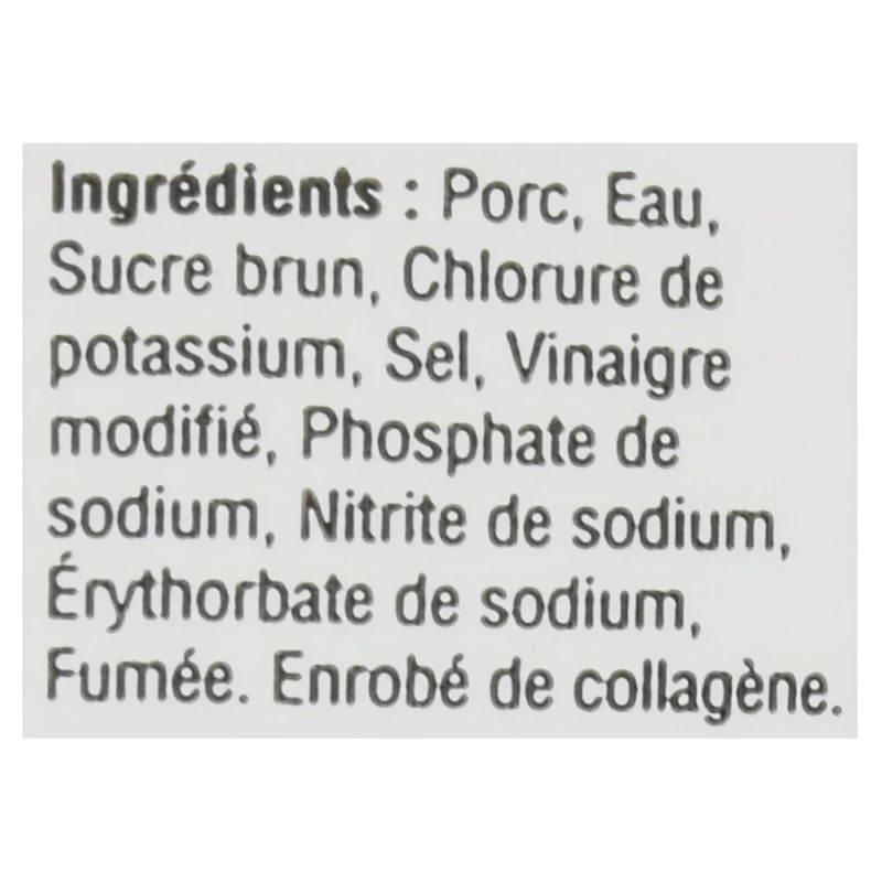 Jambon fumé à faible teneur en sodium et sans gras à 97 % Schneiders 700 g