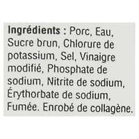 Jambon fumé à faible teneur en sodium et sans gras à 97 % Schneiders 700 g