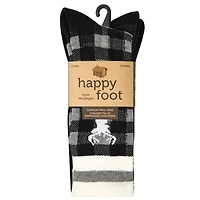 Happy Foot par McGregor 2 paires Mi-chaussettes à gros carreaux