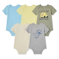 Lot de 5 cache-couches George pour bébés garçons