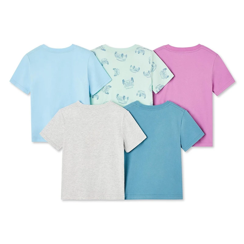 Lot de 5 t-shirts George pour petits garçons