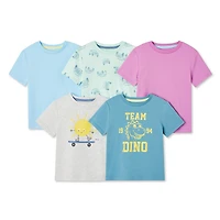 Lot de 5 t-shirts George pour petits garçons
