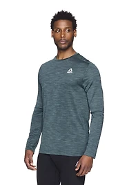 Reebok Chemise à manches longues Stride Performance pour hommes Tailles S-2XL