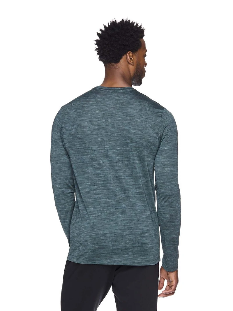 Reebok Men's Stride Performance Long Sleeve Shirt, Sizes S-2XL