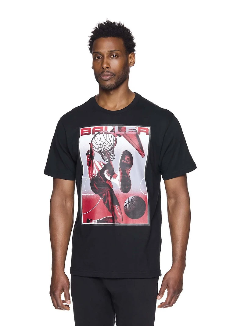 AND1 Men's Air Mail Graphic Tee