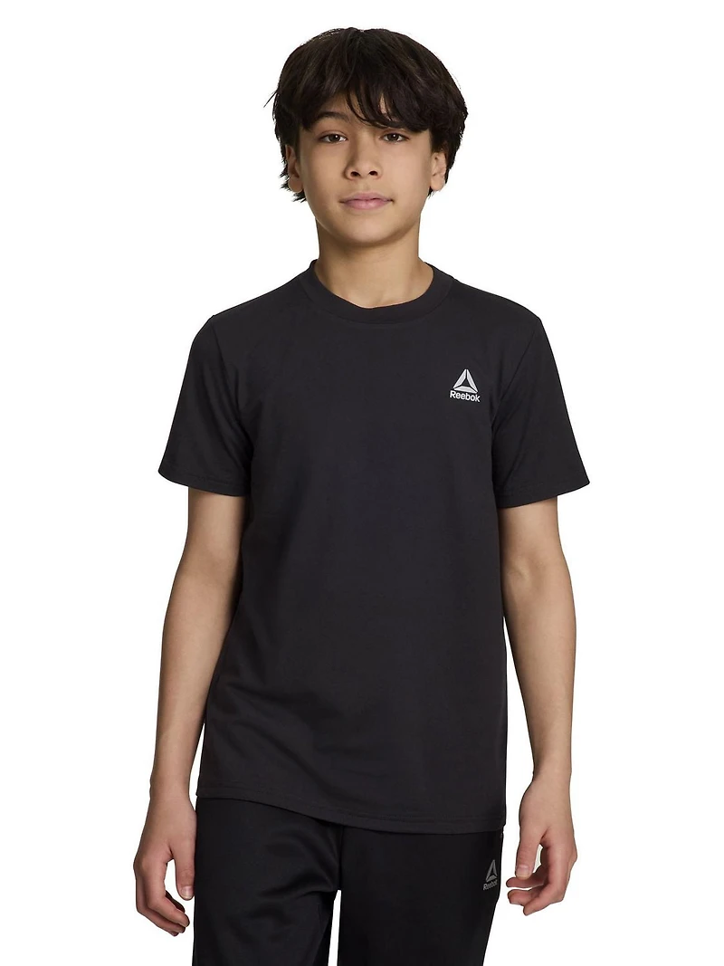 Reebok Boys Delta Core Short Sleeve Tee