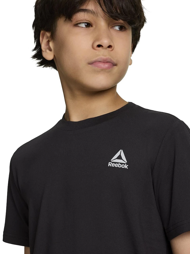 Reebok Boys Delta Core Short Sleeve Tee