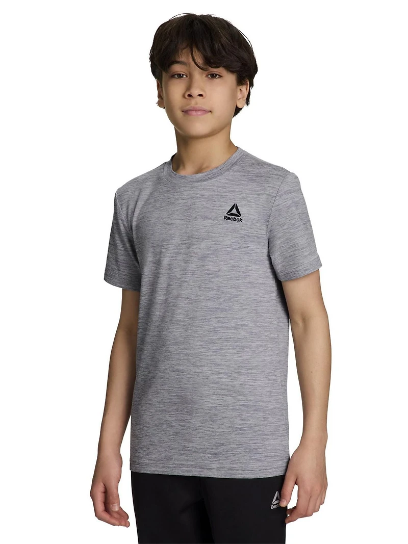 T-shirt à manches courtes Reebok Delta Core pour garçon Tailles 4-16