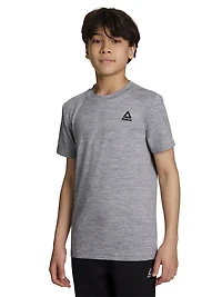 T-shirt à manches courtes Reebok Delta Core pour garçon Tailles 4-16