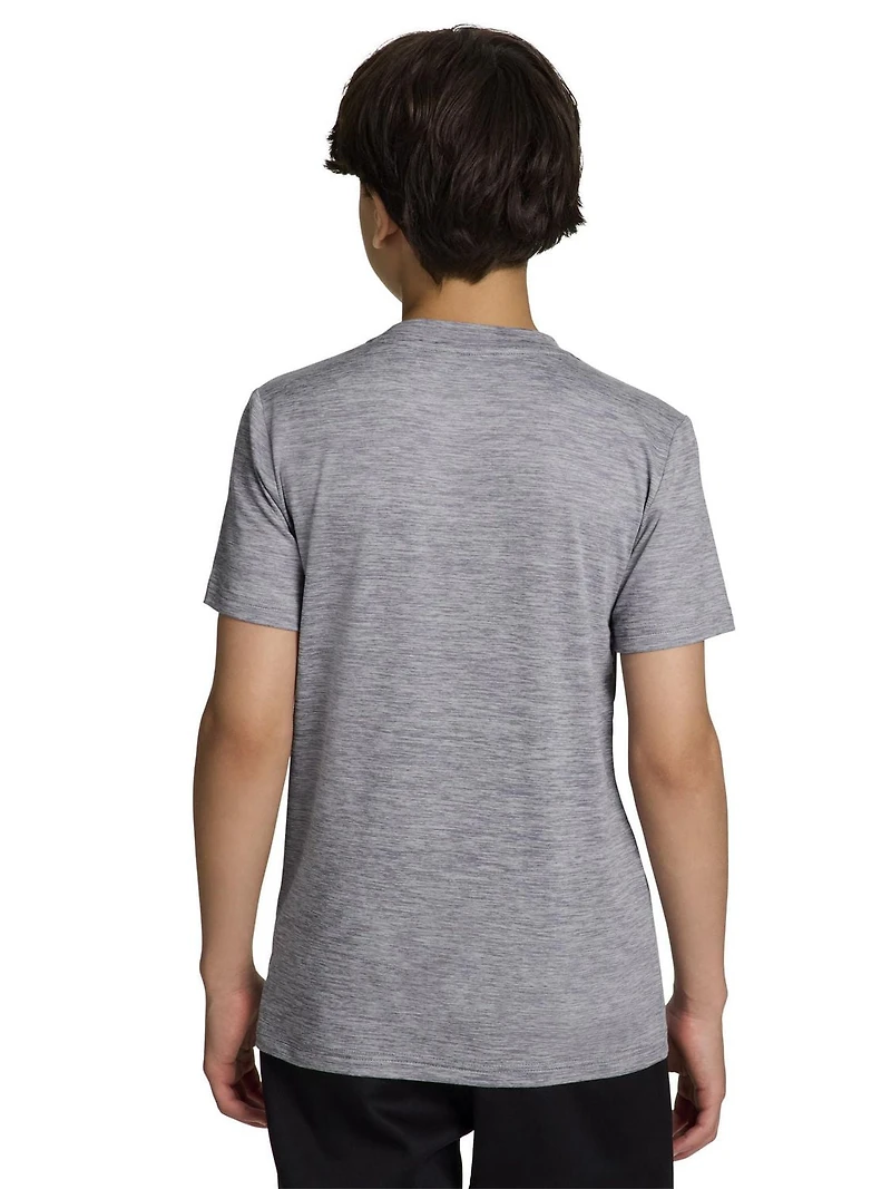 T-shirt à manches courtes Reebok Delta Core pour garçon Tailles 4-16