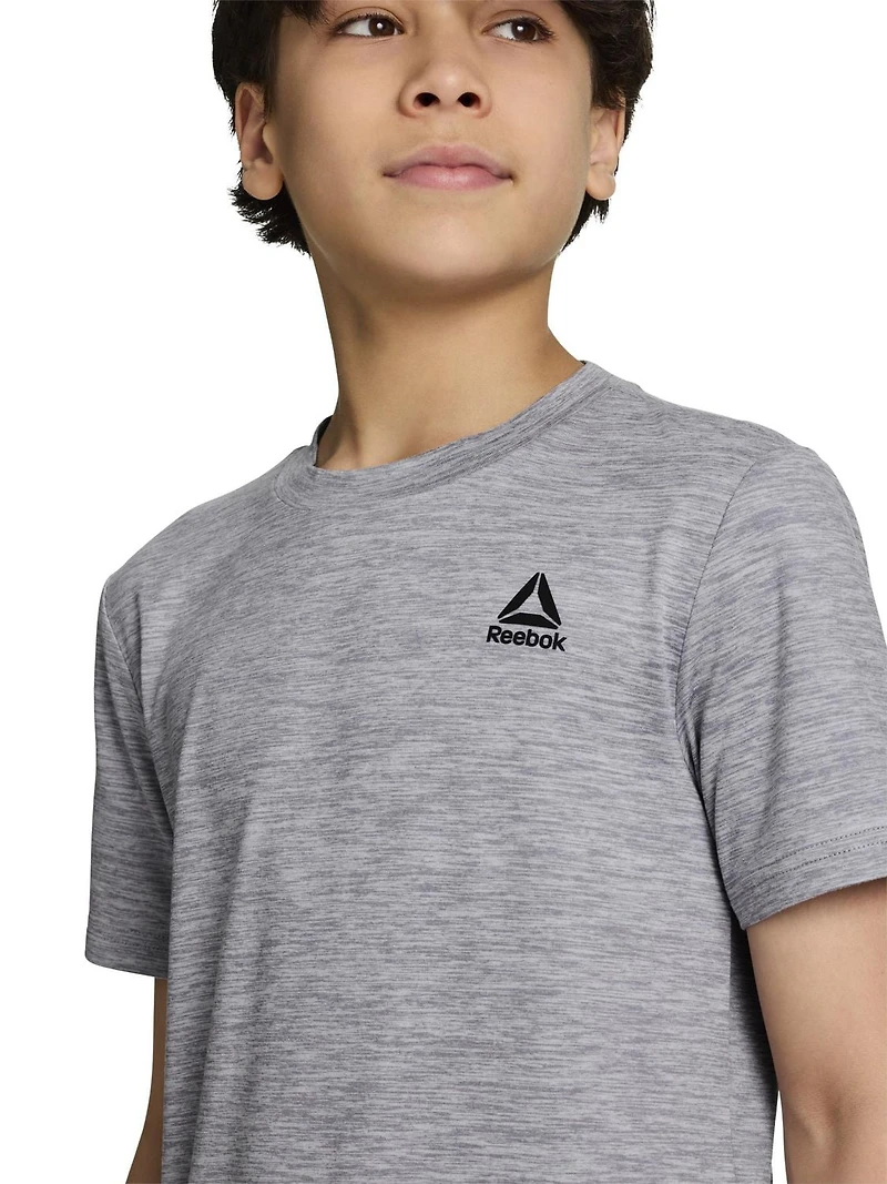 T-shirt à manches courtes Reebok Delta Core pour garçon Tailles 4-16