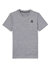T-shirt à manches courtes Reebok Delta Core pour garçon Tailles 4-16