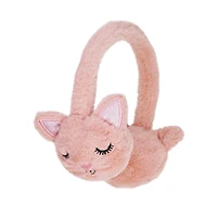 Cache-oreilles motif chat