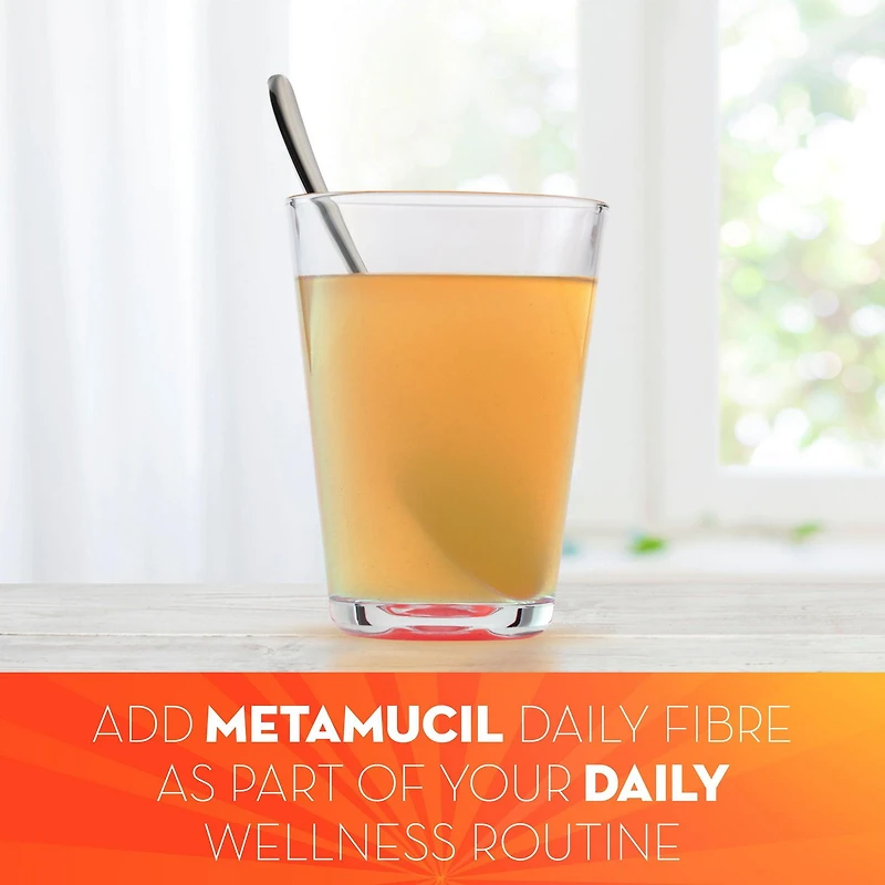 Metamucil Fibre Smooth Texture Sugar Free Unflavored