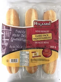 Hygaard Mini Hoagie Family Pack 6 Pack, 822 g