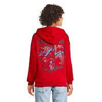 Haut à capuchon avec pochette Spider-Man Marvel pour garçons Tailles TP–TG