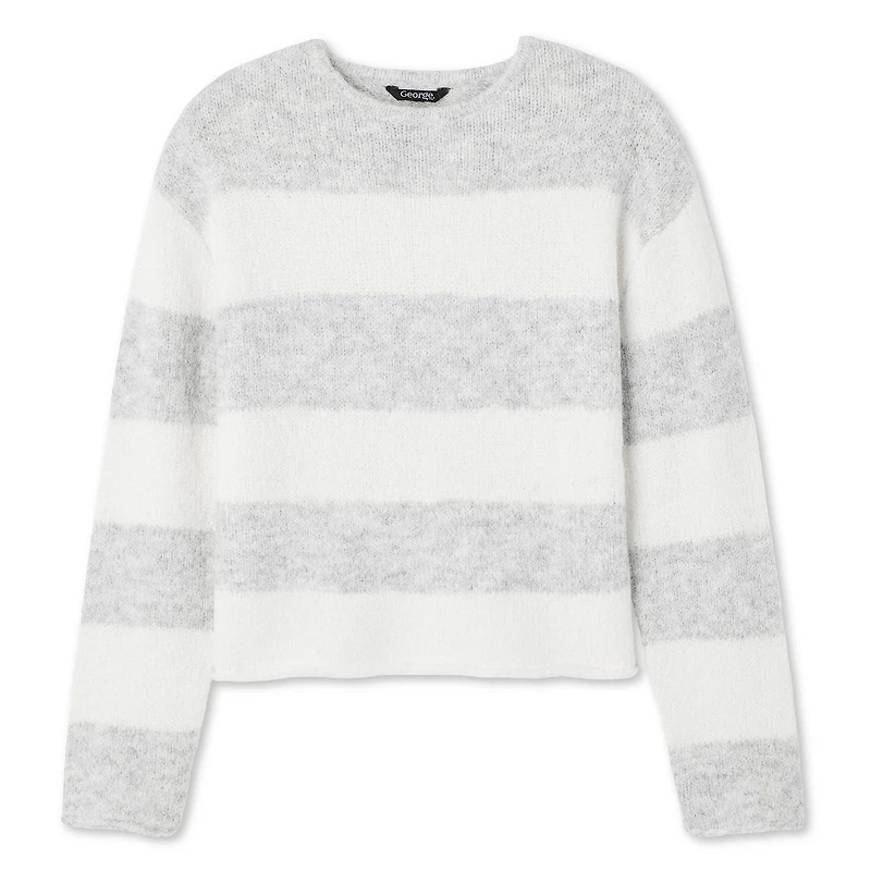 George Women's Stripe Sweater, Sizes XS-XXL