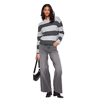 George Women's Stripe Sweater, Sizes XS-XXL