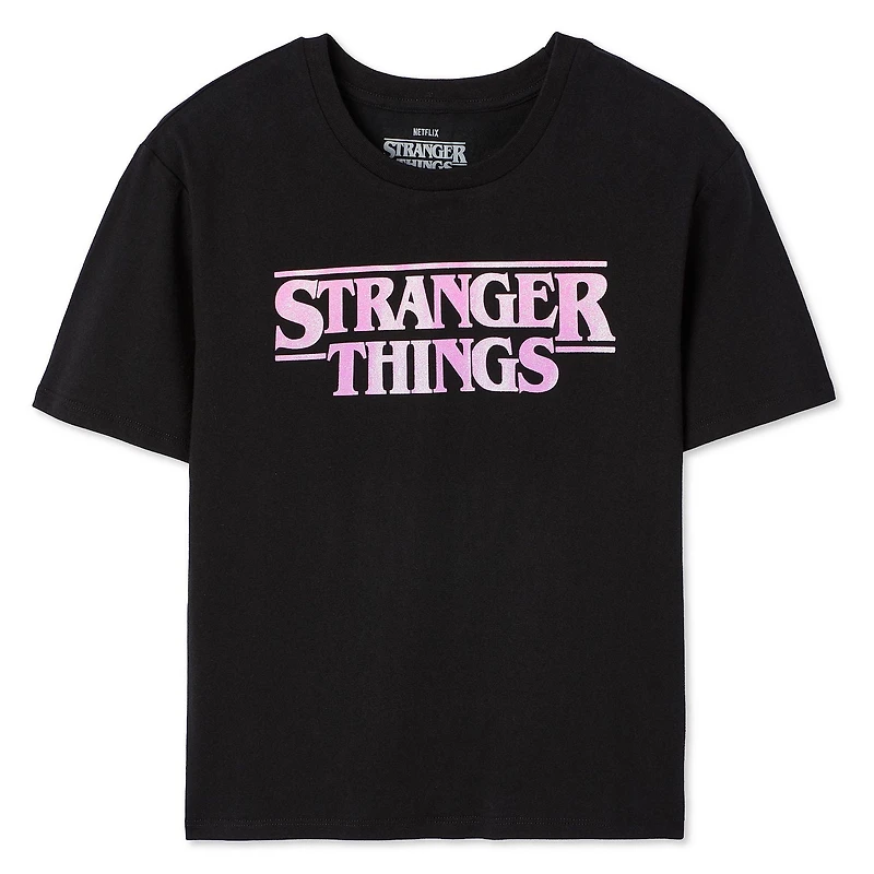 T-shirt Stranger Things Netflix pour filles