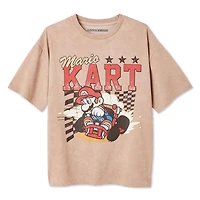 Nintendo Boys' Mario Kart Washed Tee