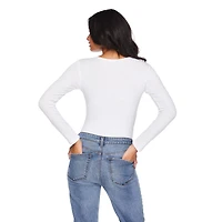 George Women's Cross-Over Bodysuit