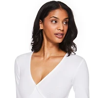 George Women's Cross-Over Bodysuit