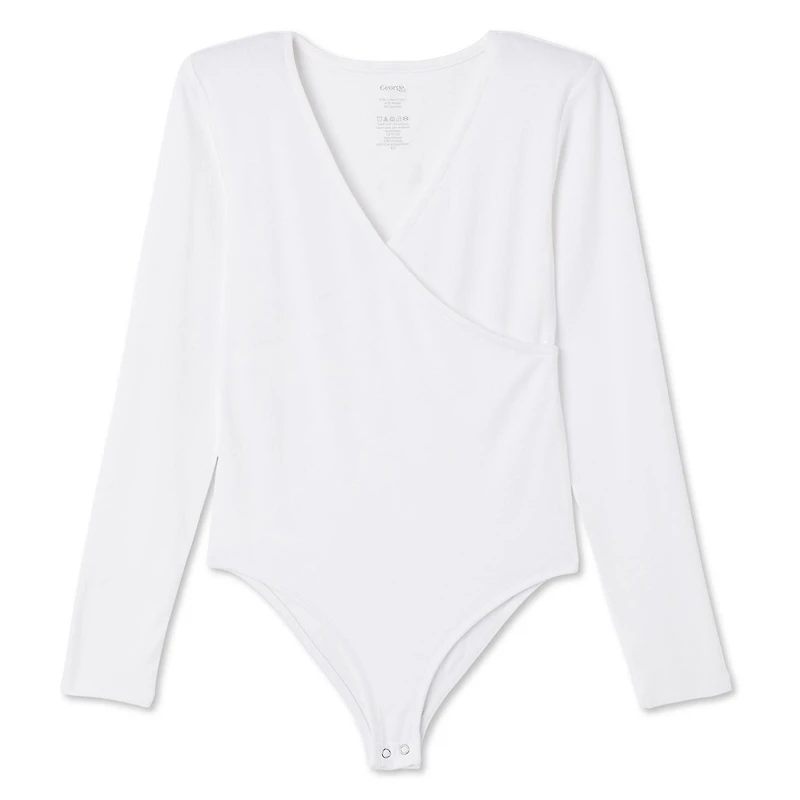George Women's Cross-Over Bodysuit