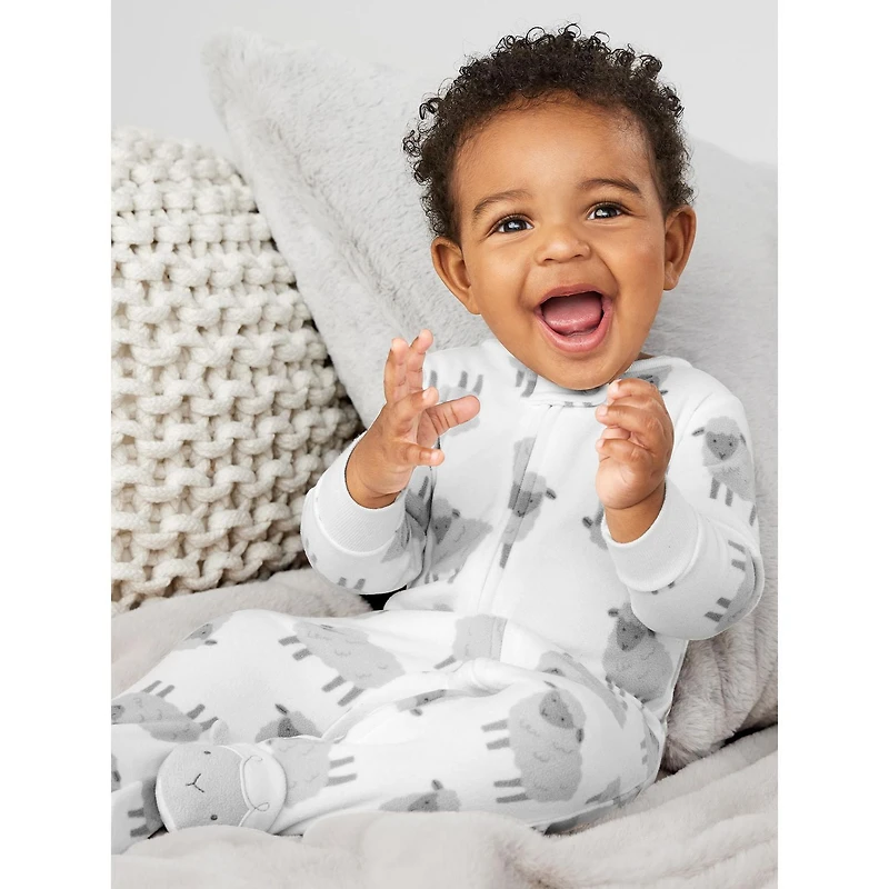 Carter's Child of Mine Nouveau-né Sleep N Play - Mouton gris