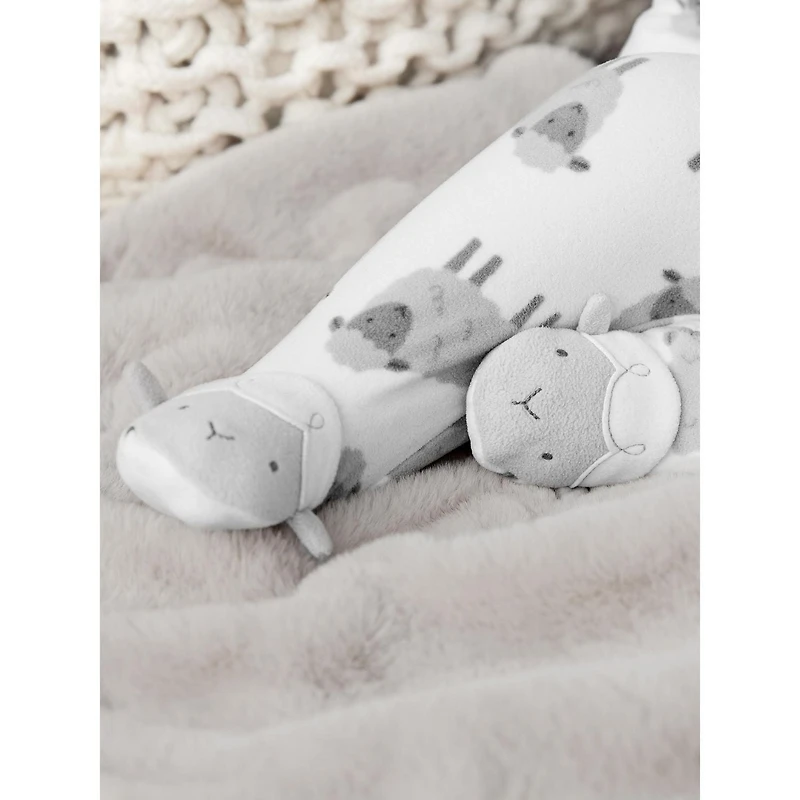 Carter's Child of Mine Nouveau-né Sleep N Play - Mouton gris