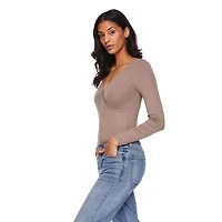 Justaucorps avec motif croisé George pour femmes