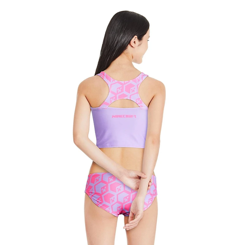 Minecraft Girls' Swim 2-Piece Set