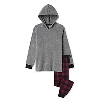 Pyjama 2 pièces en tricot de peluche George pour hommes