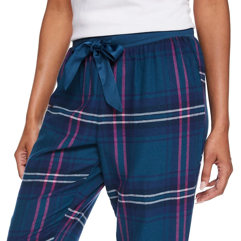 George Women's Flannel Sleep Jogger, Sizes XS-XL