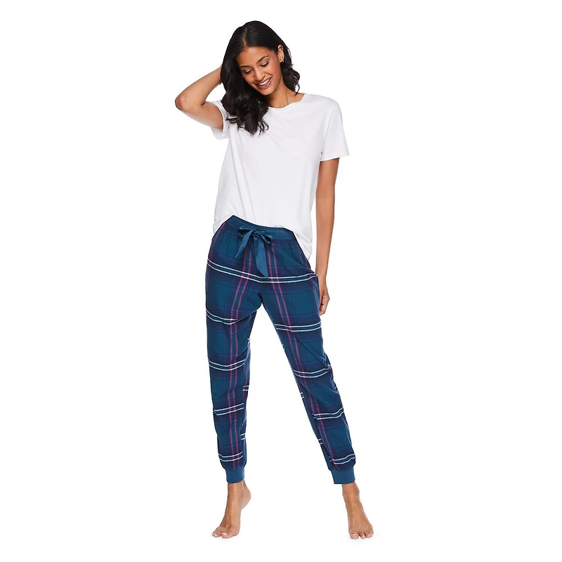George Women's Flannel Sleep Jogger, Sizes XS-XL