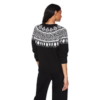 George Women's Fair Isle Sweater, Sizes XS-XXL