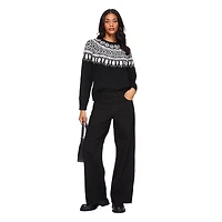 George Women's Fair Isle Sweater, Sizes XS-XXL