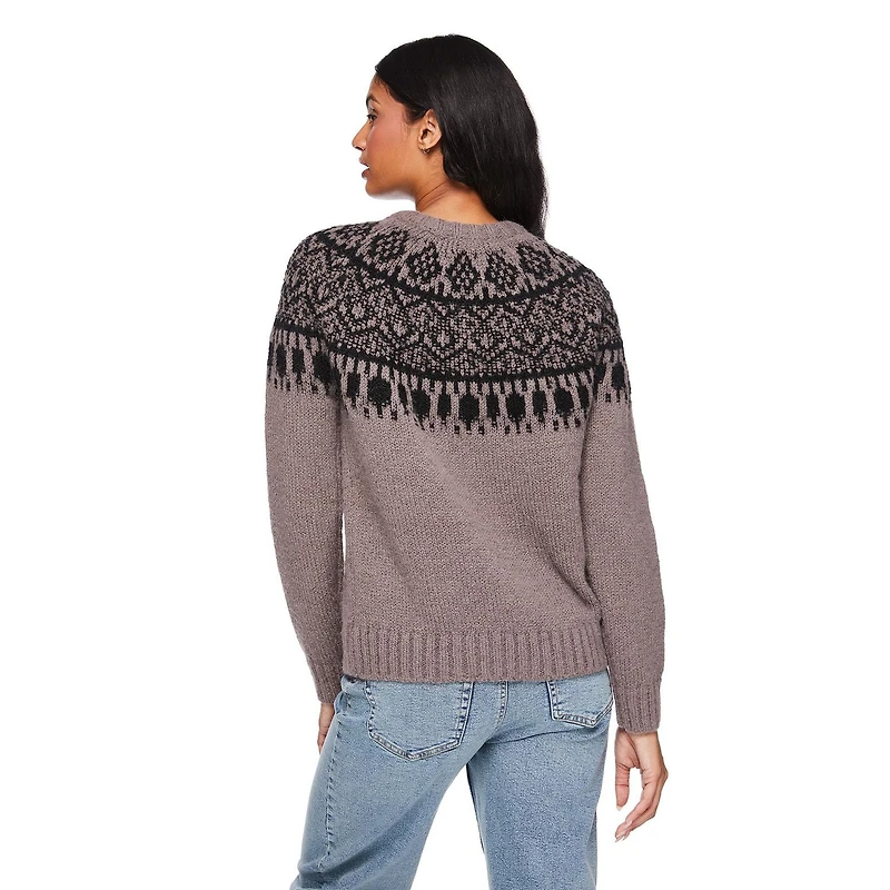 George Women's Fair Isle Sweater, Sizes XS-XXL