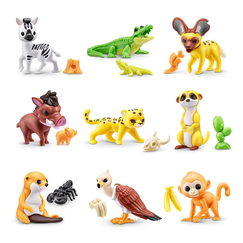 Gumi Yum Surprise Faune 22 g Bonbon Gélifié et Jouet Filles et Garçons 4-10 Ans