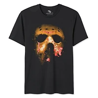 T-shirt à manches courtes Vendredi 13 pour hommes Tailles P-TG
