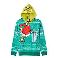 The Grinch Men's Hoodie, Sizes S-XL
