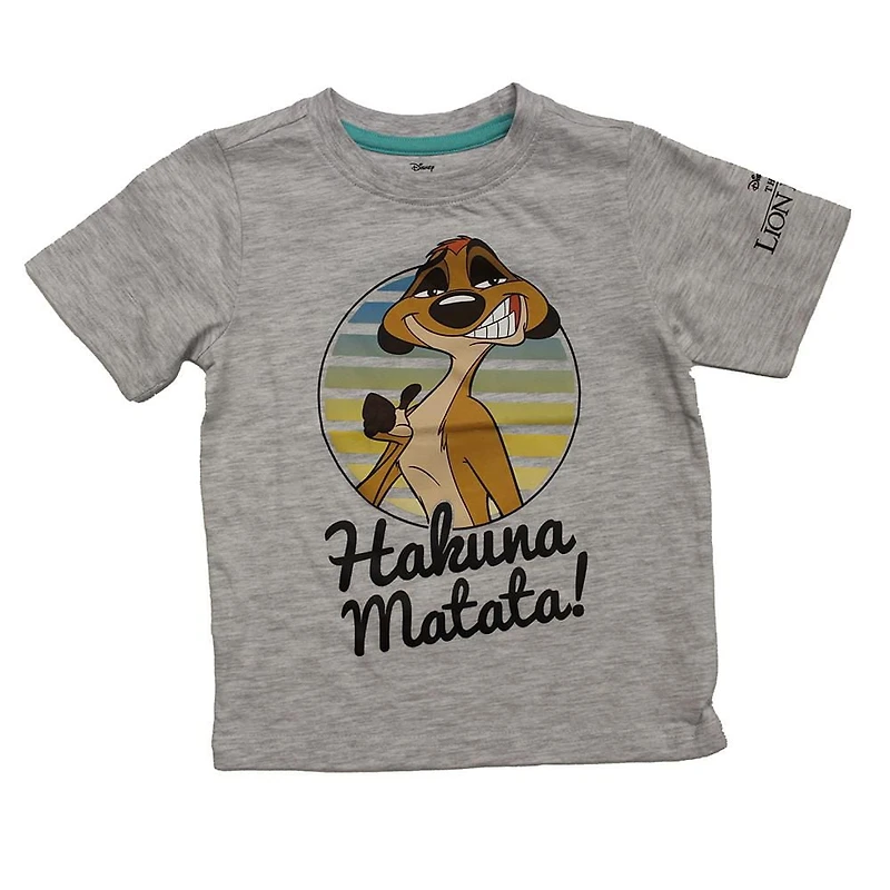 T-shirt Roi Lion pour tout-petits garçons.