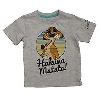 T-shirt Roi Lion pour tout-petits garçons.